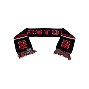 Boston RedSox Themed Blue and Red Scarf
